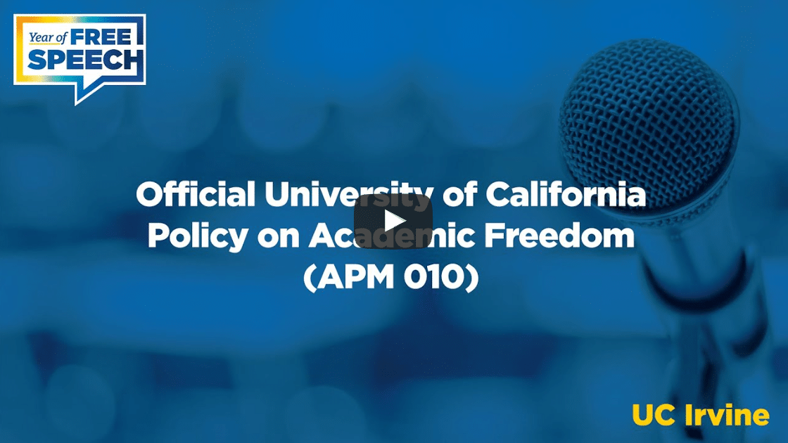UC's Policies on Academic Freedom
